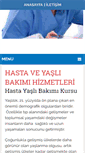 Mobile Screenshot of hastayaslibakimkursu.com